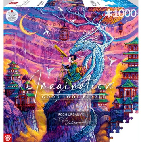 Пазл GoodLoot Imagination: Roch Urbaniak Sakura & Ryu 1000 ел. (5908305249740)