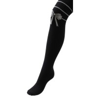 Колготки дитячі UCS Socks з бантом (M0C0301-1441-5G-black)