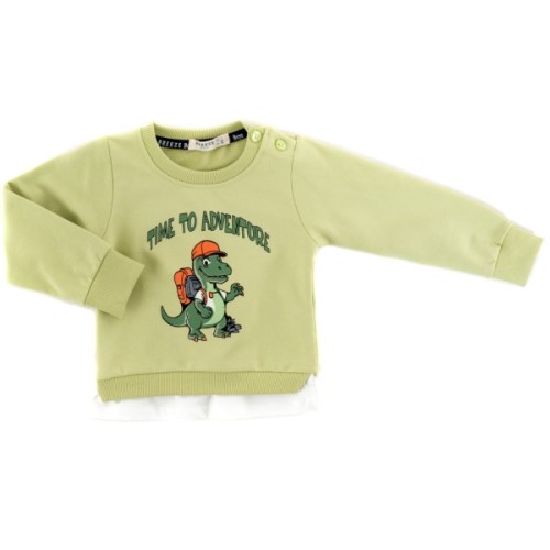 Спортивний костюм дитячий Breeze с динозавриком (22090-86B-green)