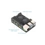 Корпус для Мікро ПК KUONGSHUN for Raspberry Pi 5 Alu 2 fans (RA787)