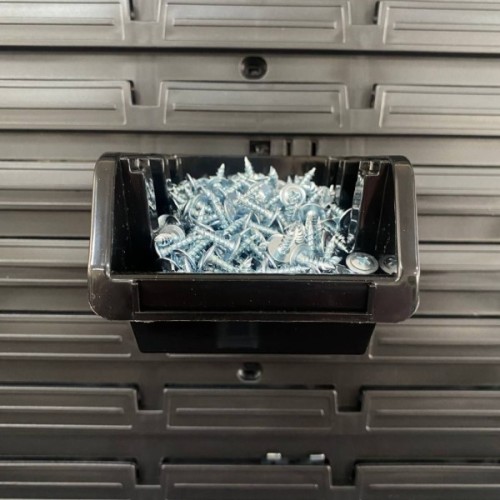 Ящик для інструментів Kistenberg ємність відкрита, чорний, 155*100*70, TRUCK, KTR16-S411 (KTR16-S411)