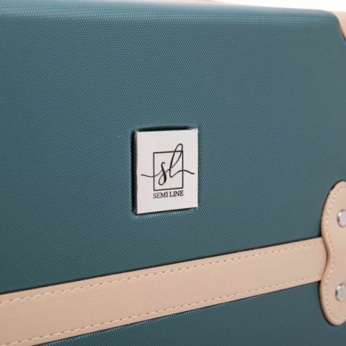 Косметичка Semi Line Бьюті-кейс 10L Green-Navy (DAS303348)