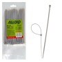 Стяжка Alloid 2.5х150мм, пластик, 100шт./уп., сірий (PC-25150G)
