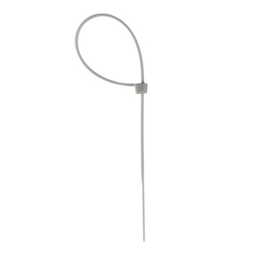 Стяжка Alloid 2.5х150мм, пластик, 100шт./уп., сірий (PC-25150G)