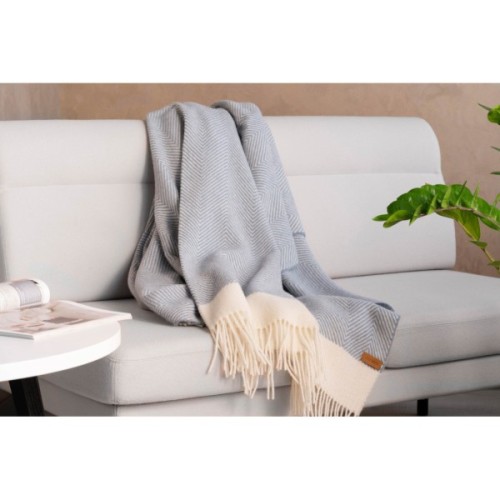 Плед Ardesto Leonardo Bianco 140x200 см, сірий (ART0502LB)