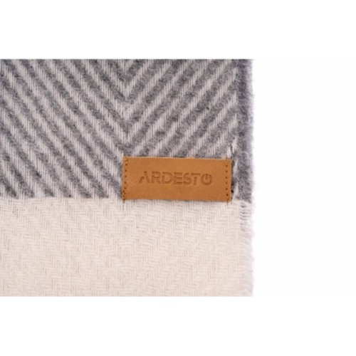 Плед Ardesto Leonardo Bianco 140x200 см, сірий (ART0502LB)