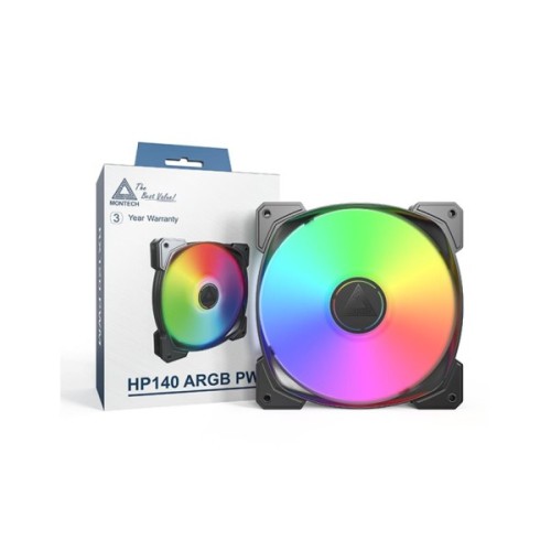 Кулер до корпусу MONTECH HP140 ARGB PWM (B)