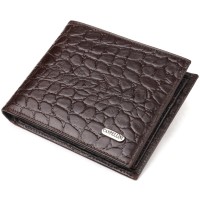 Гаманець Canpellini З натуральної шкіри Коричневий (21583)