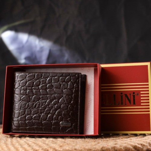 Гаманець Canpellini З натуральної шкіри Коричневий (21583)