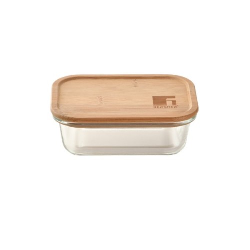 Харчовий контейнер Bergner Greener, прямокутний 370 мл (BG-25062-MM)