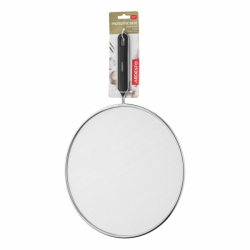 Екран від бризок Ardesto Gemini, 28см, нержавіюча сталь, пластик, чорний (AR3028B)