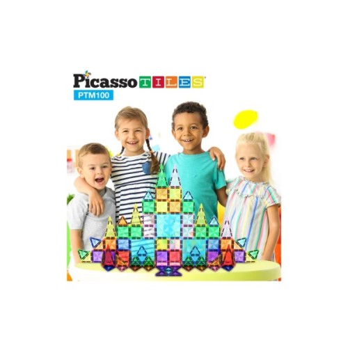 Конструктор Picasso магнітний Tiles Mini Diamond Series Set 100 деталей (817338022327)