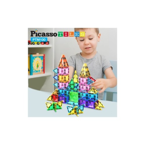 Конструктор Picasso магнітний Tiles Mini Diamond Series Set 100 деталей (817338022327)