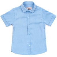 Сорочка дитяча A-Yugi з коротким рукавом (18119-140B-blue)