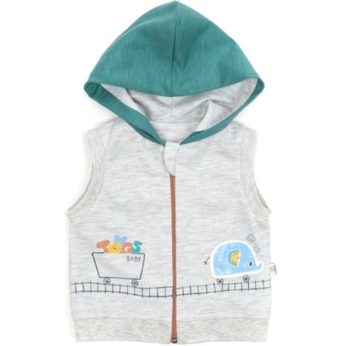 Набір дитячого одягу Tongs з жилетом (4074-74B-beige)