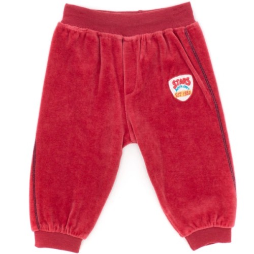 Набір дитячого одягу Aziz велюровий (3053-68B-creamred)