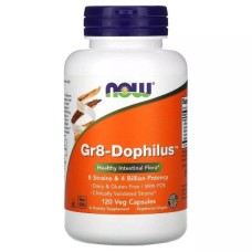 Пробіотики Now Foods Пробіотики для Поліпшення Шлункового Тракту, Gr8-Dophilus, 1 (NOW-02910)