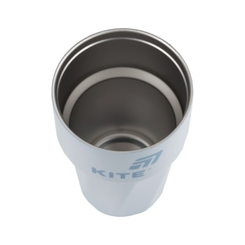 Термокружка Kite 450 мл сіро-блакитна (K25-1220-2)