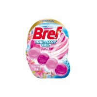 Туалетний блок Bref Блискучий гель Весняний дощ 42 г (9000101509274)