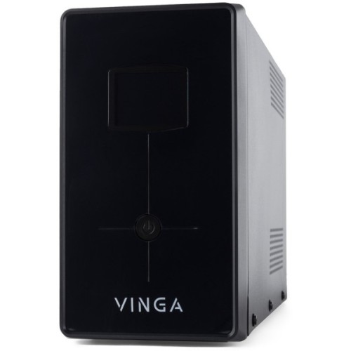 Пристрій безперебійного живлення Vinga LCD 2000VA metall case (VPC-2000M)