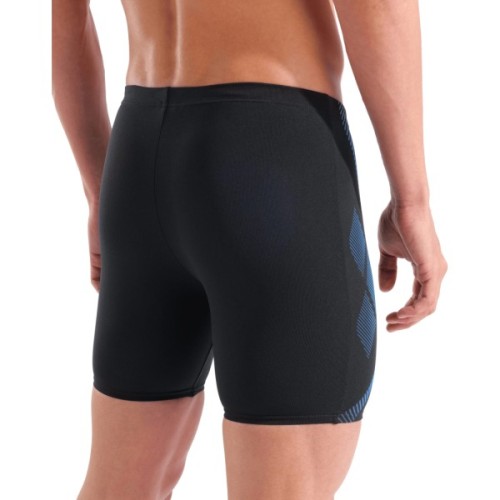 Плавки Arena Poseidonia Swim Mid Jammer 009091-508 чорний, бірюзовий 80 (3468337622475)