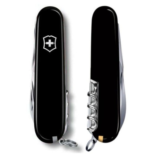 Ніж Victorinox Mountaineer 91 мм Чорний (1.3743.3)