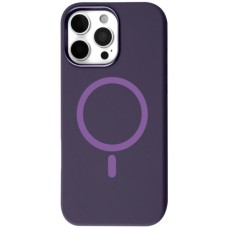 Чохол до мобільного телефона BeCover FIBRA Silicone OmniMag Apple iPhone 16 Pro Max Dark Purple (716234)