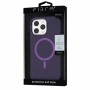 Чохол до мобільного телефона BeCover FIBRA Silicone OmniMag Apple iPhone 16 Pro Max Dark Purple (716234)