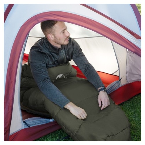 Спальний мішок Naturehike CNK2300SD014 MJ600 Січ, зелений (6979850308526)