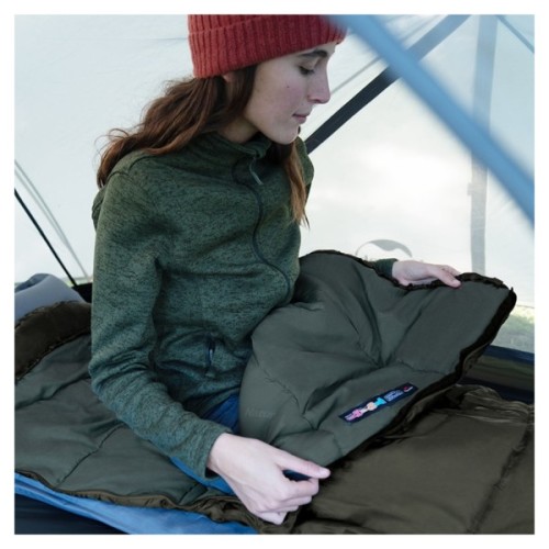 Спальний мішок Naturehike CNK2300SD014 MJ600 Січ, зелений (6979850308526)