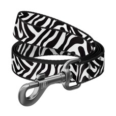 Повідець для собак WAUDOG Nylon "Зебра" M Ш 20 мм Д 300 см (761-0055)