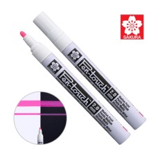 Маркер Sakura Pen-Touch Рожевий, флуоресцентний, середній (MEDIUM) 2.0мм (084511322783)