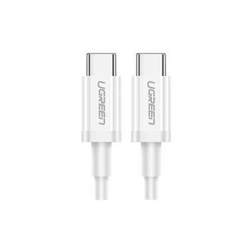 Дата кабель USB-C to USB-C 1.5m US264 18W ABS Cover White Ugreen (60519)
