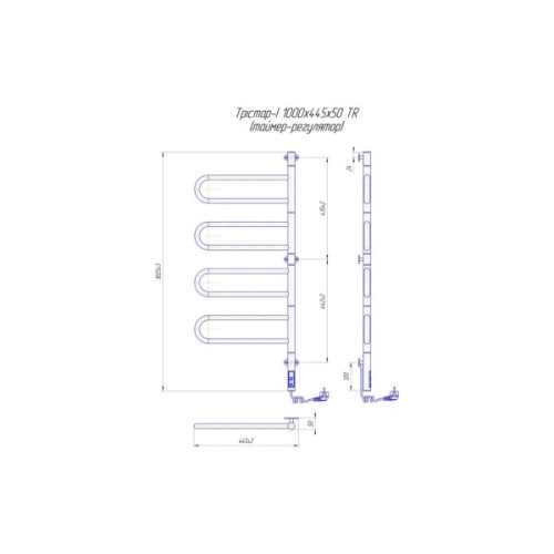 Сушарка для рушників MARIO 2.3.0507.11.P