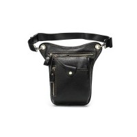 Сумка Vintage На пояс Чорна (14659)