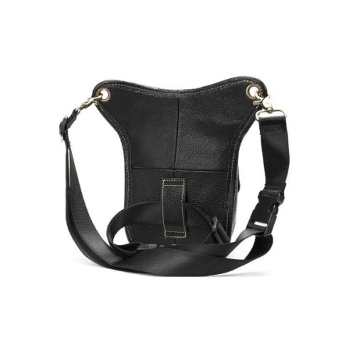 Сумка Vintage На пояс Чорна (14659)