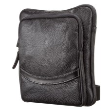 Сумка Shvigel Шкіряна Чорна (11090)