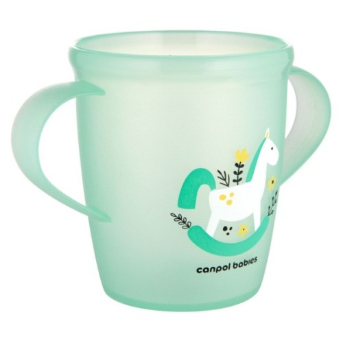 Набір дитячого посуду Canpol babies TOYS кружка з ручками 250 мл, зелена (2/101_gre)