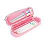 Пенал Cool For School 2 відділення рожевий (CF87219)