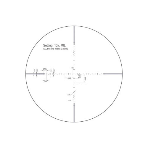 Оптичний приціл Vector Optics S4 3-12x40 (30 мм) SFP MDL (OPSL31)