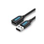 Дата кабель USB 2.0 AM/AF 5.0m PVC black Vention (CBIBJ)