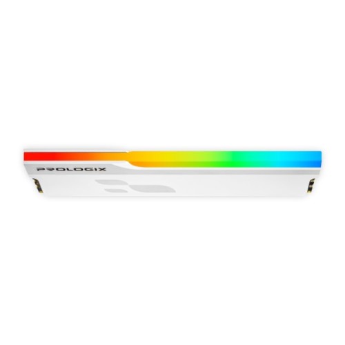 Модуль пам'яті для комп'ютера DDR4 16GB 3600 MHz Onyx White RGB Prologix (PRO16GB3600YWR4)