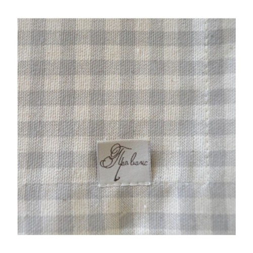 Серветка на стіл Прованс Bella 35х45 см Сіра клітина (13608)