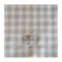 Серветка на стіл Прованс Bella 35х45 см Сіра клітина (13608)