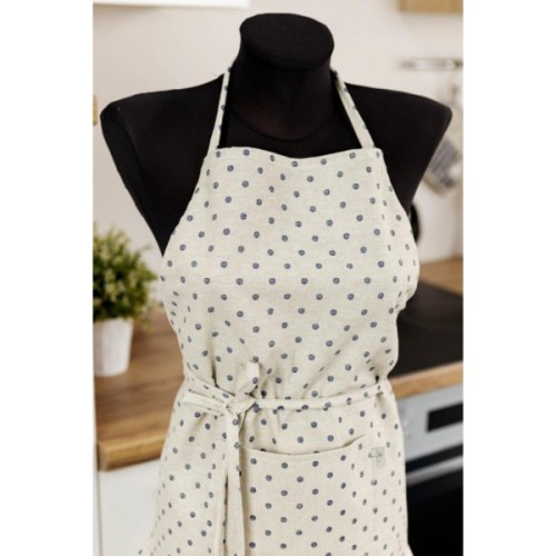 Фартух Прованс Горох сині Господиня (031624)