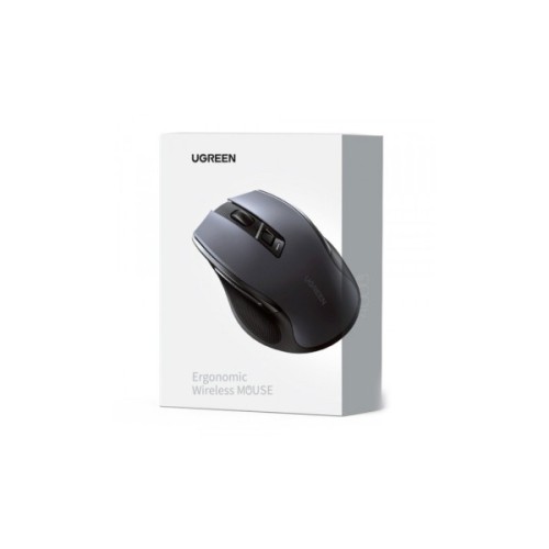 Мишка Ugreen MU006 Ergonomic Wireless Gray/Black (15063)