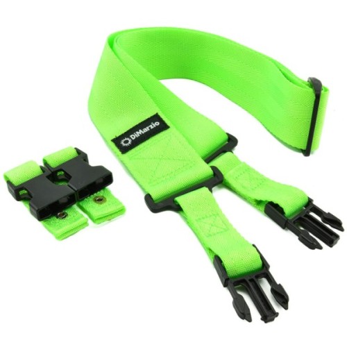 Ремінь для гітари DiMarzio 2 Inch Nylon ClipLock Neon Green (DD2200GN)