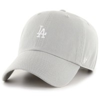 Кепка 47 Brand LOS ANGELES DODGERS BASE RUNNER B-BSRNR12GWS-GYA сірий (193234834715)