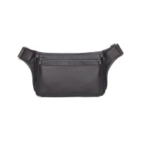 Сумка Vintage Поясна шкіряна Коричнева (14972)