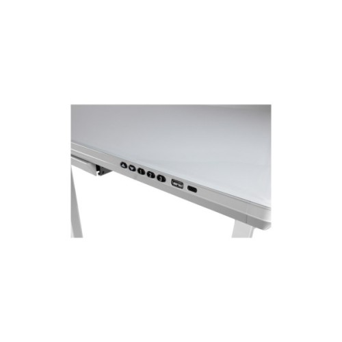 Комп'ютерний стіл Barsky StandUp white glass 1200*600 (BST-12new)